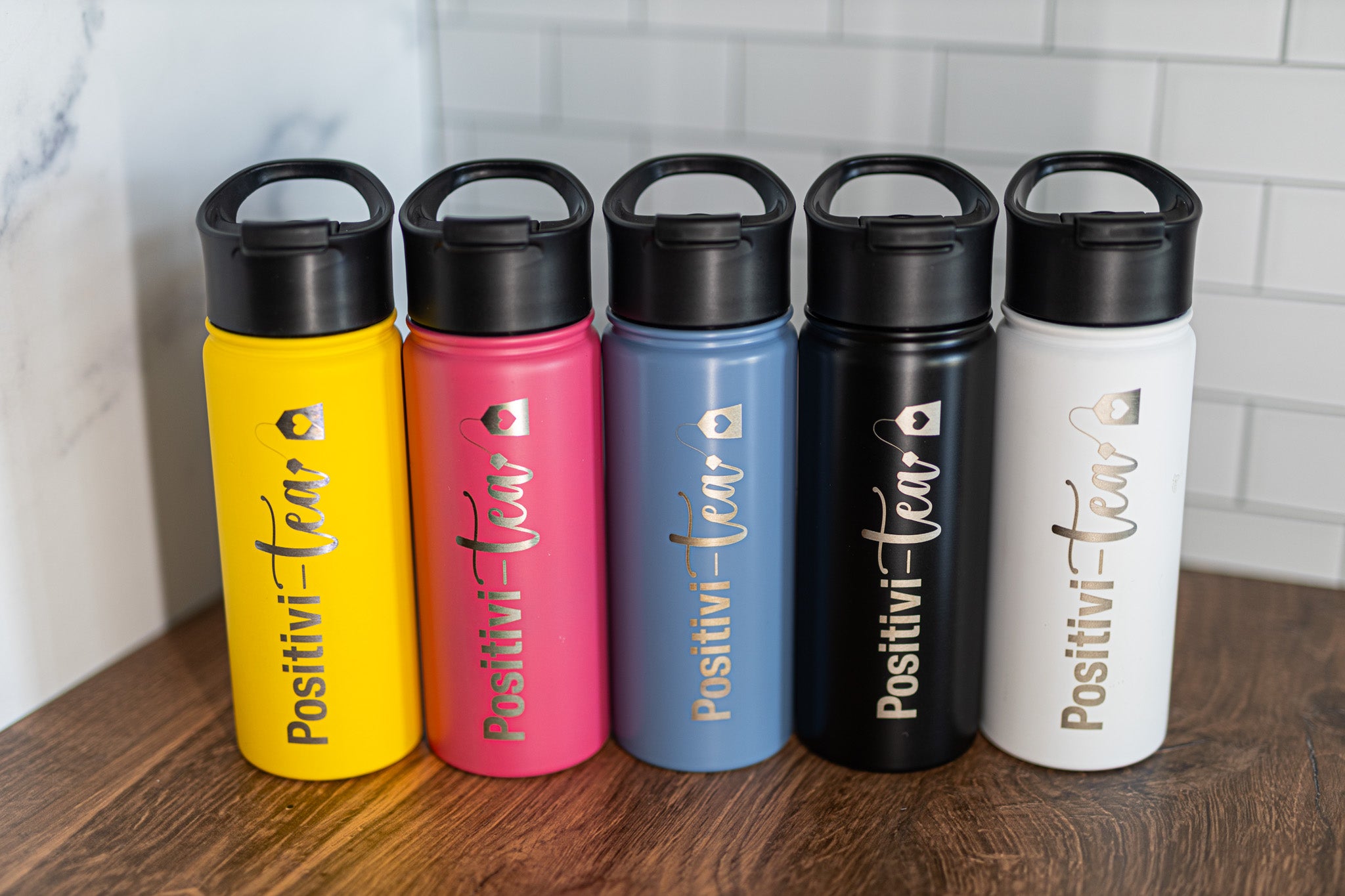 16 fl. oz Positivi-tea Insulated Flask