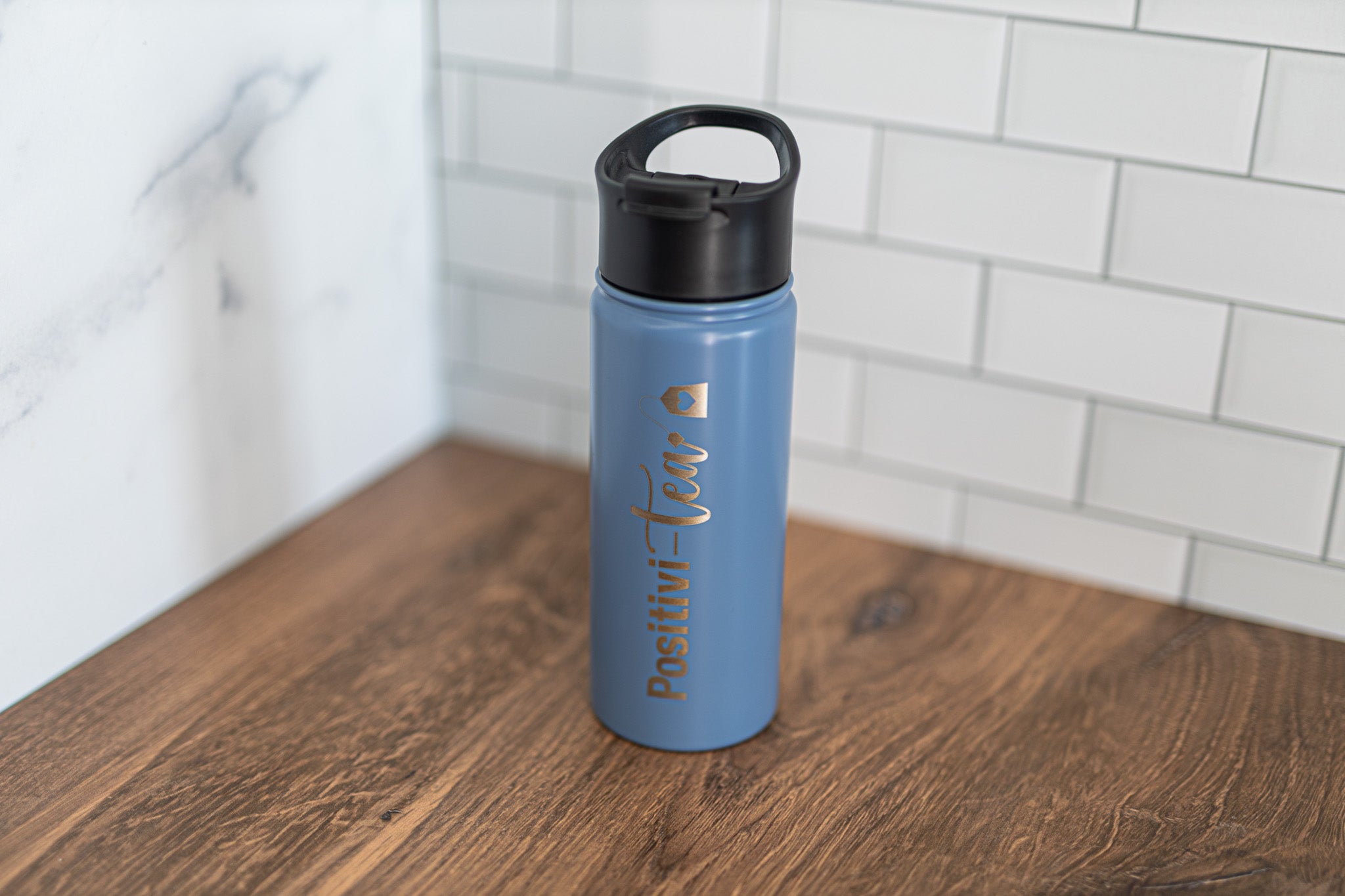 16 fl. oz Positivi-tea Insulated Flask