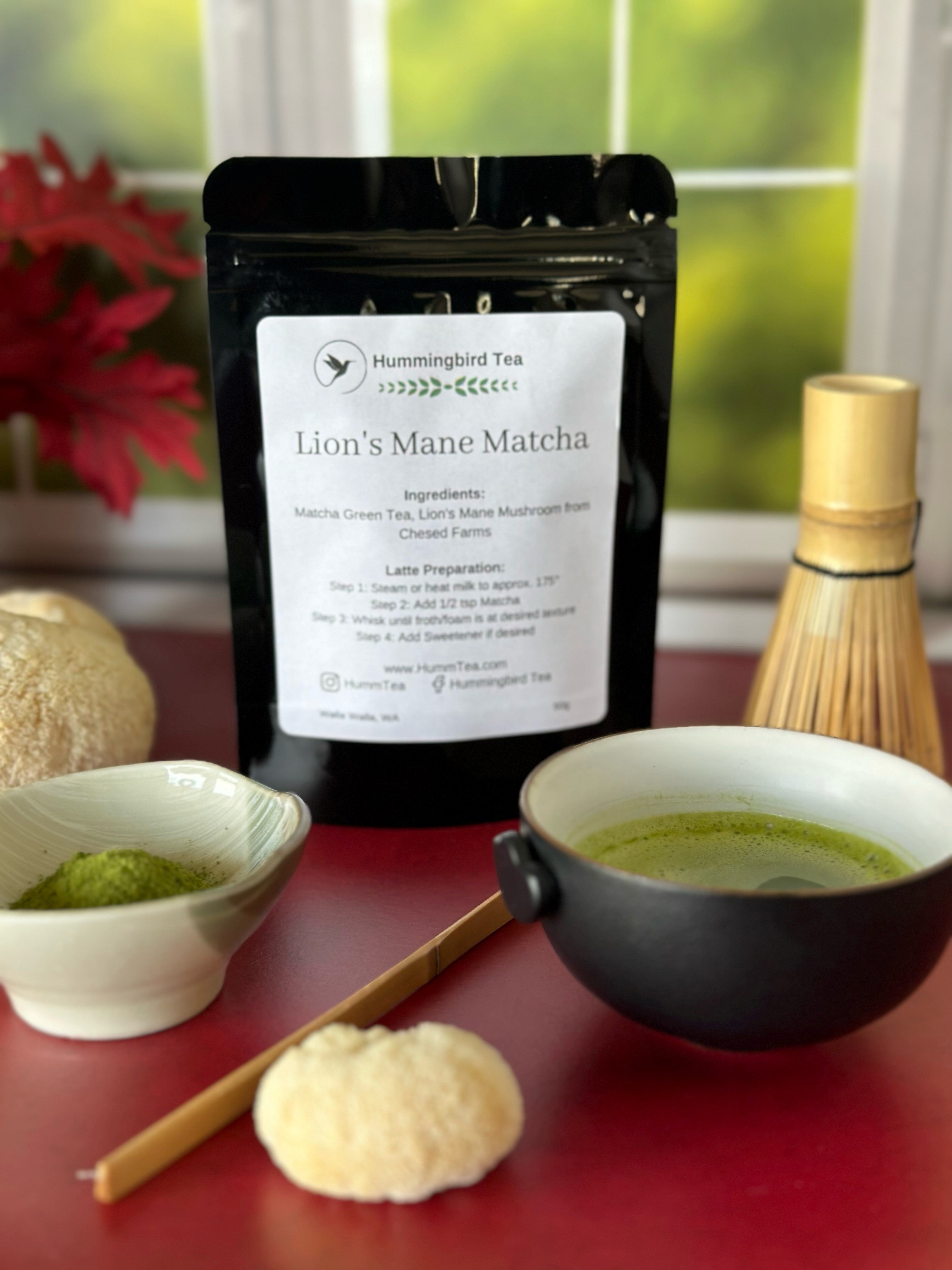 Lion's Mane Matcha – Hummingbird Tea
