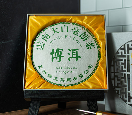 White Pu-erh Tea Cake