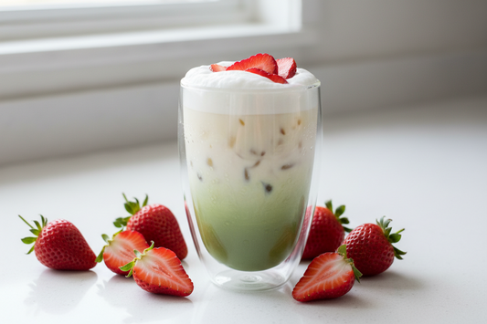 Sweet Strawberry Matcha